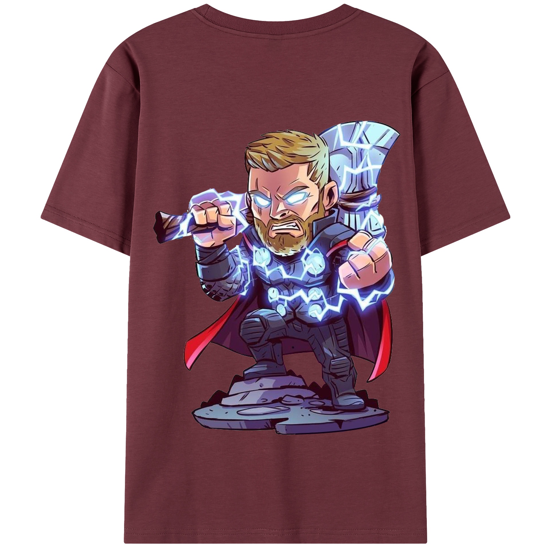 （画像用） アベンジャーズ The Avengers 綿100％半袖Tシャツ（背面プリント）